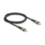 DeLOCK Cable USB 2.0 USB Type-C™ a USB Type-C™ PD 3.0 100 W 1 m