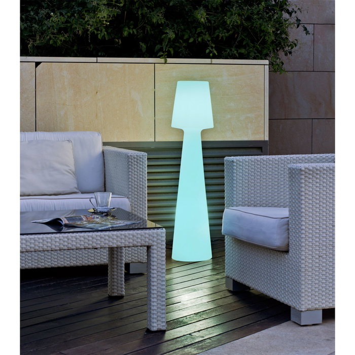 New Garden Lola 110 Lámpara de pie recargable RGB + luz blanca New Garden Lola 110 Lámpara de pie recargable RGB + luz blanca
