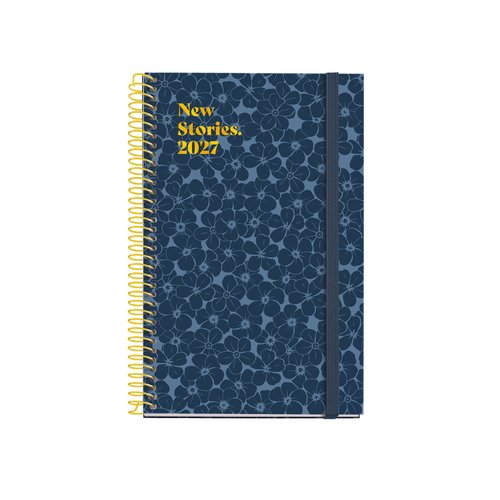 MIQUELRIUS Agenda Anual 2027 Natura Espiral Myosotis MIQUELRIUS Agenda Anual 2027 Natura Espiral Myosotis