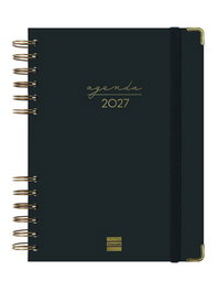 Finocam Agenda Anual 2027 Trendy Alma Negro