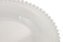 DKD Home Decor Plato de Cristal Transparente 27x27x2,6 cm