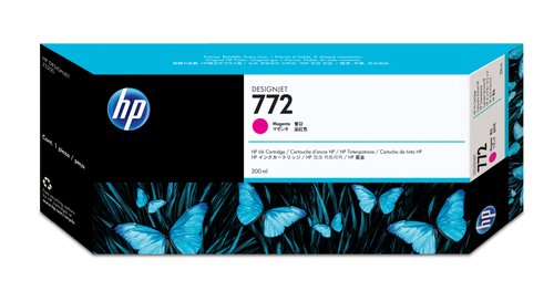 HP Cartucho de tinta 772 Magenta 300 ml para DesignJet Z5200 CN629A