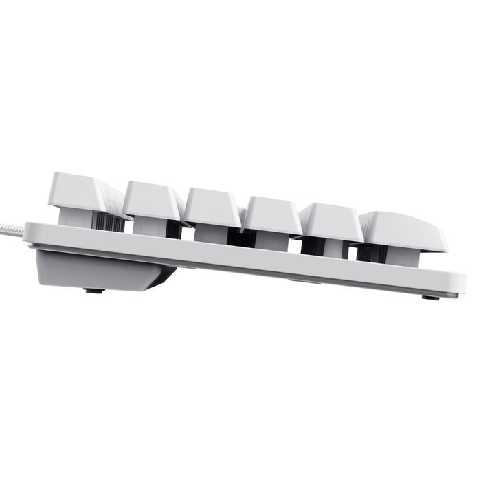 Trust GXT 833 THADO Teclado Gaming de Membrana con Retroiluminación RGB Blanco