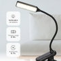 GSC Evolution Linterna LED de lectura ajustable con pinza