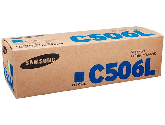 Samsung CLT-C506L Cyan Cartucho de Tóner de Alta Capacidad Samsung CLT-C506L Cyan Cartucho de Tóner de Alta Capacidad