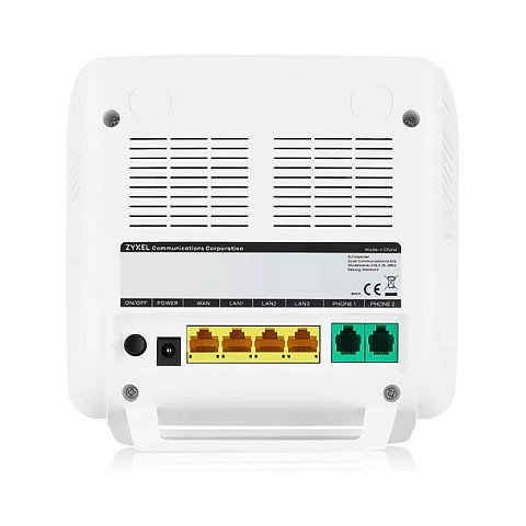 Zyxel EX3501-T0 Router Wi-Fi 6 AX3000 Doble Banda, 2.4 GHz/5 GHz, 4x Gigabit LAN, USB 2.0, VPN, MU-MIMO, OFDMA, WPA3, Blanco