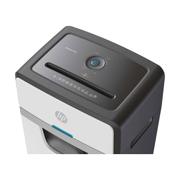 HP OneShred 24CC Destructora de papel, Corte en partículas, 24 hojas, 30L, Negro/Blanco HP OneShred 24CC Destructora de papel, Corte en partículas, 24 hojas, 30L, Negro/Blanco