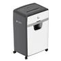 HP OneShred 24CC Destructora de papel - Corte en partículas P-4, 24 hojas, 30L, 65 dB, tritura grapas y tarjetas, color blanco y negro