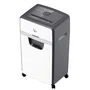 HP OneShred 24CC Destructora de papel - Corte en partículas P-4, 24 hojas, 30L, 65 dB, tritura grapas y tarjetas, color blanco y negro