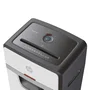 HP OneShred 24CC Destructora de papel - Corte en partículas P-4, 24 hojas, 30L, 65 dB, tritura grapas y tarjetas, color blanco y negro