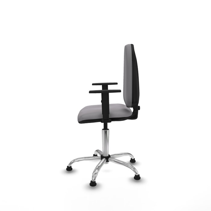 PIQUERAS Y CRESPO Silla de oficina Aýna Gris con Brazos 1D
