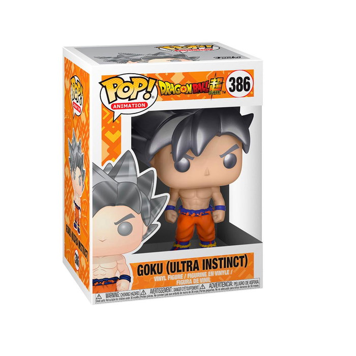 Funko Pop Goku Silver Figura 31633 Dragon Ball Vinilo 9cm