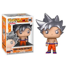 Funko POP Figura Goku Dragon Ball Z Ultra Instinct Form 9cm Vinilo Caja Regalo