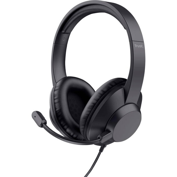 Trust Ayda Max Auriculares USB con Micrófono Negro Trust Ayda Max Auriculares USB con Micrófono Negro