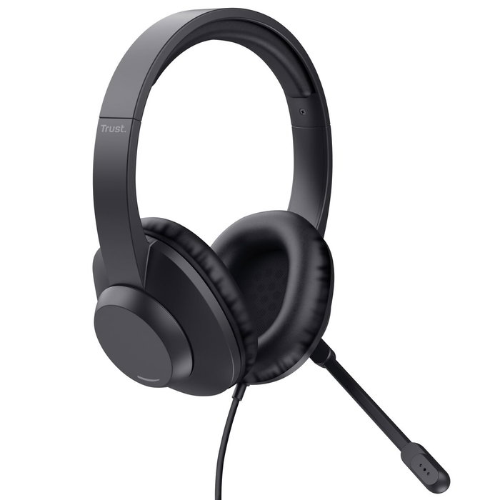 Trust Ayda Max Auriculares USB con Micrófono Negro Trust Ayda Max Auriculares USB con Micrófono Negro