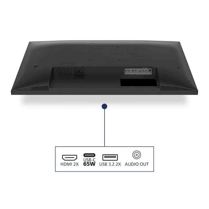 Philips 27E1N1900AE Monitor 27" IPS 4K UHD 60Hz USB-C con PD 65W y Hub, Altavoces, Altura Ajustable, HDR10, LowBlue, 4ms, 2x HDMI 2.0 - Negro Philips 27E1N1900AE Monitor 27" IPS 4K UHD 60Hz USB-C con PD 65W y Hub, Altavoces, Altura Ajustable, HDR10, LowBlue, 4ms, 2x HDMI 2.0 - Negro