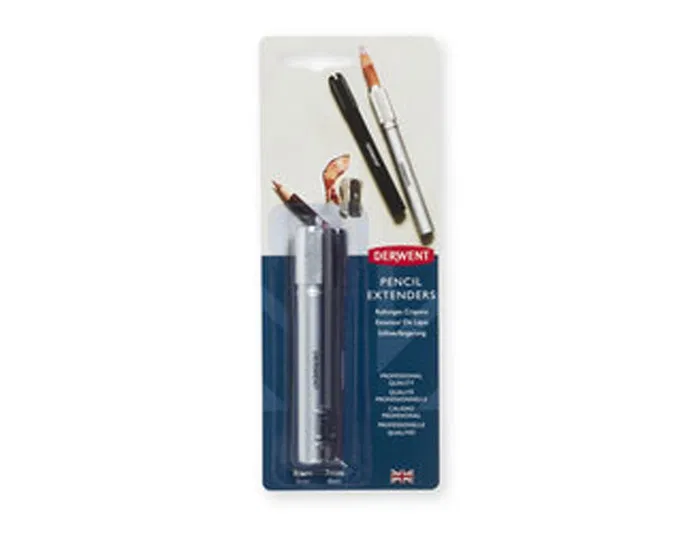 Derwent Extensor de Lápices Set de 2 Unidades para Lápices Pequeños, Inktense y Artists