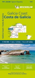 MICHELIN Mapa Zoom Costa de Galicia Nº 141, AAVV - Michelin