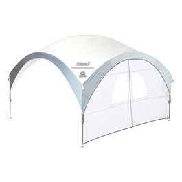 Coleman Sunwall 2000032121 - Pared lateral con entrada para FastPitch Shelter L, malla blanca, 4.50 m, plateado