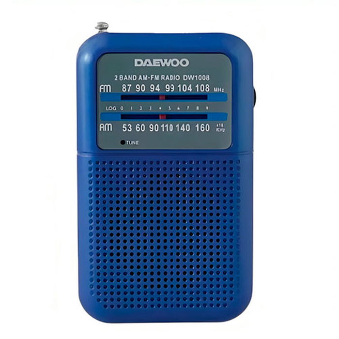 Daewoo Radio Portátil DW1008 Azul