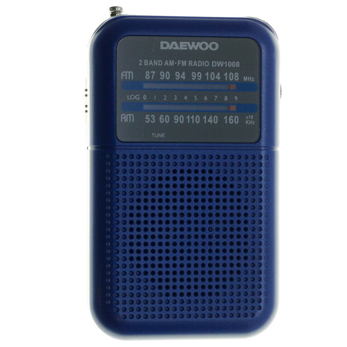 Daewoo Radio Portátil DW1008 Azul