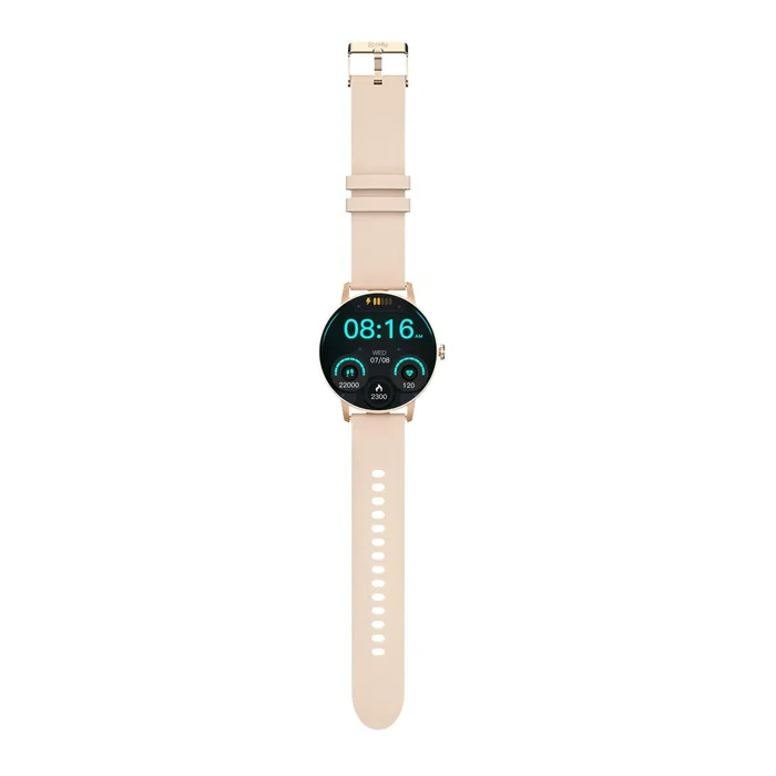 Celly TRAINERROUND2BK Smartwatch con GPS y funciones de llamada, Rosa Celly TRAINERROUND2BK Smartwatch con GPS y funciones de llamada, Rosa