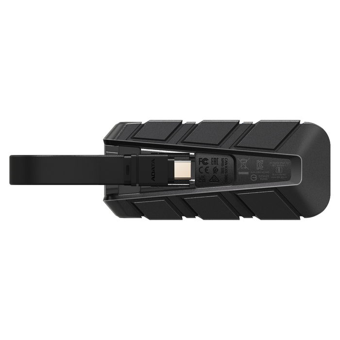 ADATA SC740 Unidad SSD Externa 1 TB, USB-C 3.2 Gen 2 (10 Gbps), 1050 MB/s, Negro/Azul