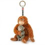TOYS REVOLUTION Llavero de Peluche Mono Punch - Animal de Peluche Suave para Llaveros, Tamaño 15 cm