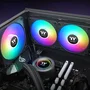 Thermaltake CT140 EX ARGB Sync Pack de 3 Ventiladores de 140 mm Negro