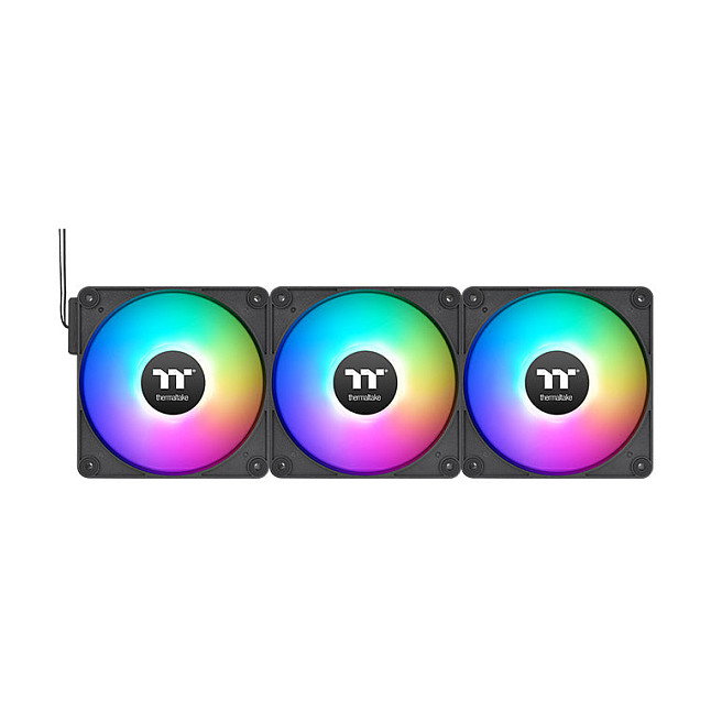 Thermaltake CT140 EX ARGB Pack de 3 Ventiladores de 140 mm Negro