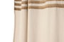DKD Home Decor Cortina Nature23 Estilo Cottage Natural Algodón Yute 260 x 140 cm (2 Unidades)