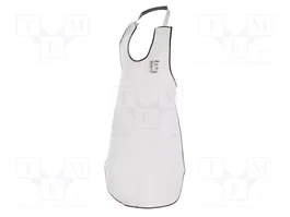 LAHTI PRO Delantal de soldadura de cuero natural 615x91mm