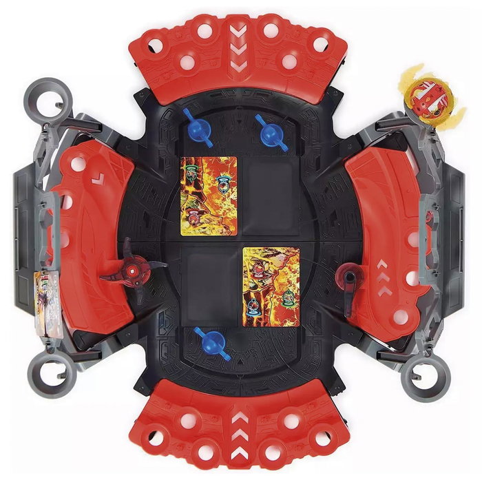 Spin Master BAKUGAN Battle Arena 6067045 - Juego de Batalla con Accesorios, Arena Personalizable, Soporte para Móvil, Multilingüe (ES, EN, FR, DE, PT)