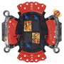 Spin Master BAKUGAN Battle Arena 6067045 - Juego de Batalla con Accesorios, Arena Personalizable, Soporte para Móvil, Multilingüe (ES, EN, FR, DE, PT)