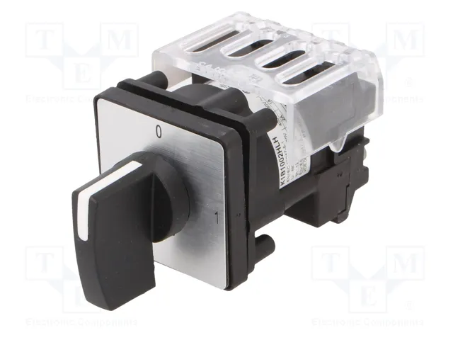 SCHNEIDER ELECTRIC Interruptor de leva 12A 0-1 Negro SCHNEIDER ELECTRIC Interruptor de leva 12A 0-1 Negro