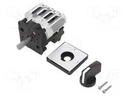 SCHNEIDER ELECTRIC Interruptor de leva 12A 0-1 Negro