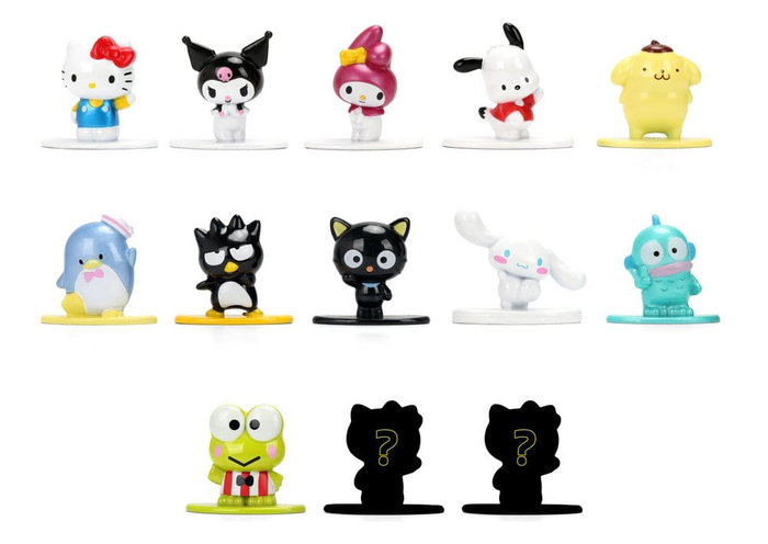 Jada Toys Sanrio Nanofigs Hello Kitty Figuras Mini Blind Box Expositor (24) Jada Toys Sanrio Nanofigs Hello Kitty Figuras Mini Blind Box Expositor (24)