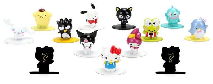 Jada Toys Sanrio Nanofigs Hello Kitty Figuras Mini Blind Box Expositor (24) Jada Toys Sanrio Nanofigs Hello Kitty Figuras Mini Blind Box Expositor (24)