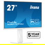 IIYAMA ProLite XUB2797HSU-W2 68.6 cm (27") 1920 x 1080 Full HD LED 1 ms IPS 100 Hz HDMI+DP+2xUSB Lift