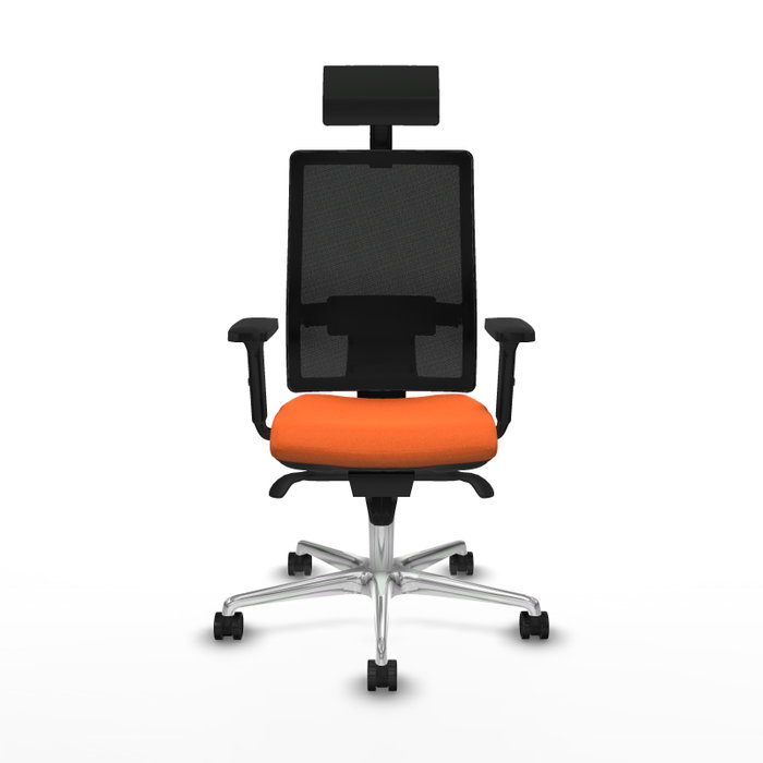 PIQUERAS Y CRESPO Silla de oficina Horna Naranja y Negro PIQUERAS Y CRESPO Silla de oficina Horna Naranja y Negro
