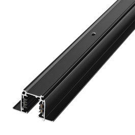 Carril Trifásico Empotrable para Focos LED Negro 1M