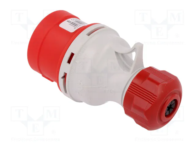 PAWBOL Enchufe Macho Trifásico 16A 5 Pines 400V AC PAWBOL Enchufe Macho Trifásico 16A 5 Pines 400V AC