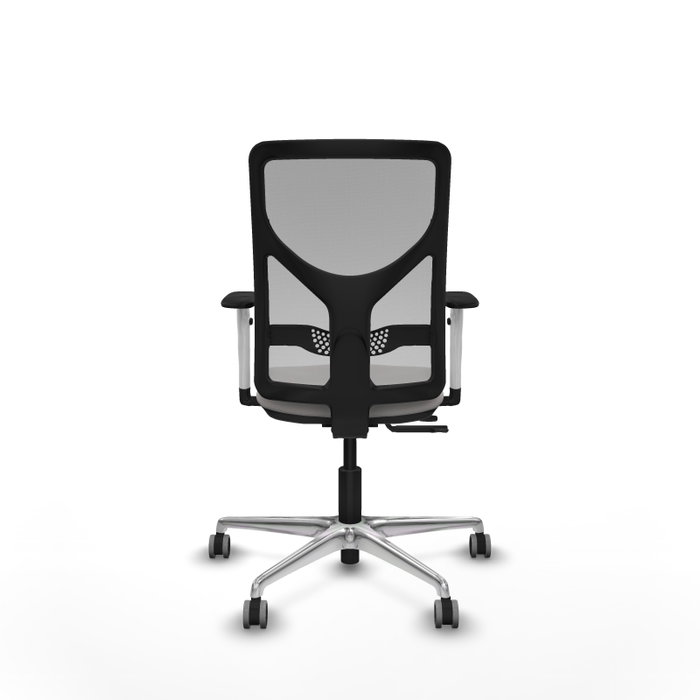PIQUERAS Y CRESPO Silla de oficina Motilla con mecanismo Sincro/Traslack Blanco y Gris PIQUERAS Y CRESPO Silla de oficina Motilla con mecanismo Sincro/Traslack Blanco y Gris