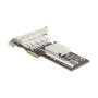 DeLOCK Tarjeta de Red PCI Express x4 Gigabit LAN con 4 Puertos SFP i350 Intel I350 para PC Servidor