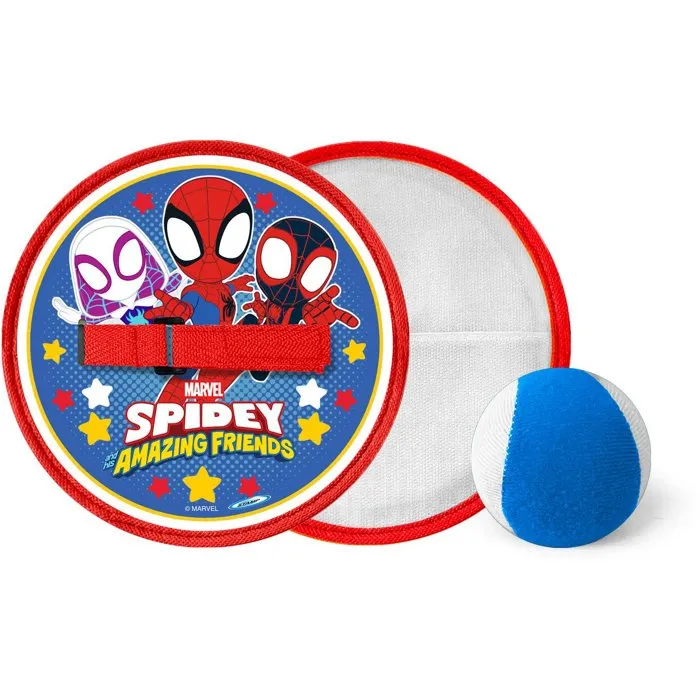 Marvel Juego de Atrapar Pelotas Spidey con 2 Paletas de Velcro - MAR3496273304704