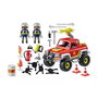 Playmobil Camión de Bomberos Action Heroes 71824 con Cabrestante y Cañón de Agua