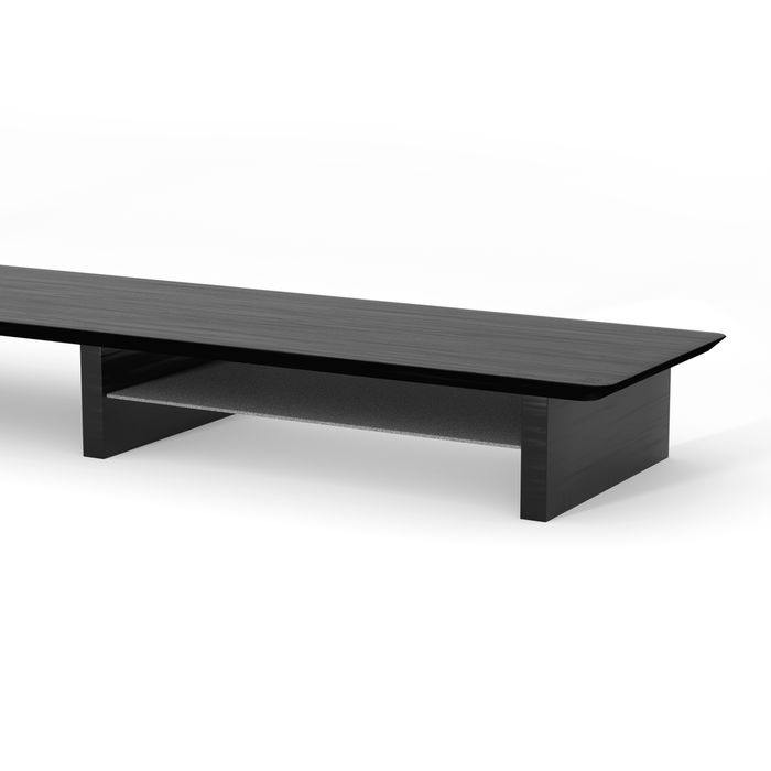 Phoenix technologies Harmony Estante Elevador de Monitor Doble para hasta 34" Ultra Panorámico, Madera Laminada Alta Calidad