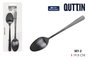 Inde Set 2 Cucharas de Mesa Moma Black Matt (12 Cajas)