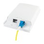 LOGILINK Adaptador de fibra óptica LC dúplex azul