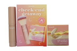 Benefit Shellie Blush Cheek-End Getaway Set 6g Shellie Blush + Multitasking Brush
